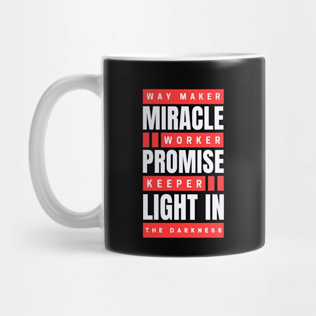 Way maker miracle worker promise keeper | Christian by All Things Gospel